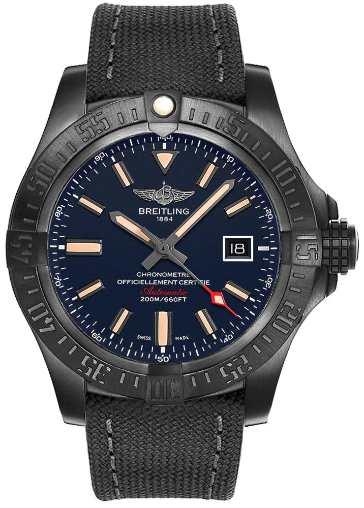 Review fake Breitling Avenger Blackbird V173104A/CA23-100W men's watch - Click Image to Close
